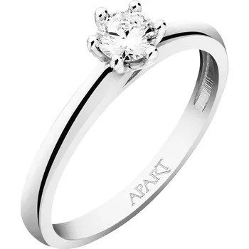 Prsten Prsten z bílého zlata s briliantem - 0,23 ct - ryzost 750 - 101.252