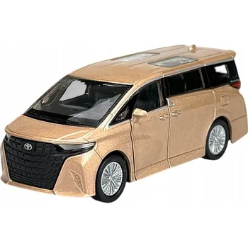 autíčko WELLY 2024 TOYOTA ALPHARD ZLATÁ 1:34 NOVÝ KOVOVÝ MODEL 43862