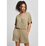 Ladies Short Modal Jumpsuit - khaki XL