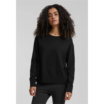 Dámský svetr Ladies Knitted Roundneck Sweater - black XS