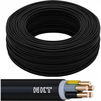 elektrický kabel Instalační kabel Kulatý NKT 5 x 6