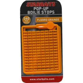 Starbaits Zarážky Bait Stopper Pop UP Fluo 240ks Barva: fluo oranžová