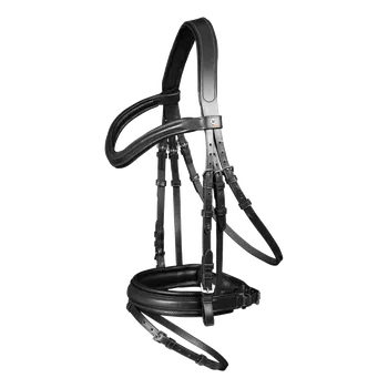 Waldhausen Uzdečka X-Line Stockholm Barva: Černá, Velikost: Full