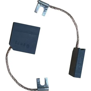 Uhlíky 2ks, 6.3 x 25.0 x 25.0 mm, EK 70, uhlíky do elektromotorů