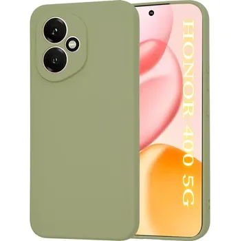 Pouzdro na mobilní telefon Kryt Honor 400 Techsuit SoftFlex - matcha