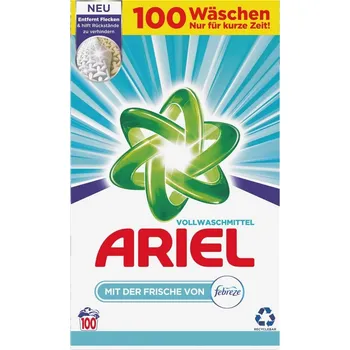 Prací prášek Ariel Febreze XXXL prášek na praní 100 Pracích cyklů