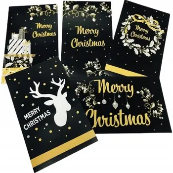 Melinera Vánoční přání + obálky, 20 ks