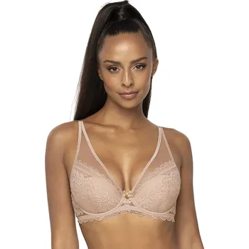 Podprsenka Elegantní krajková push-up podprsenka Mat s mašličkou, 70D i240_194657_2:70D