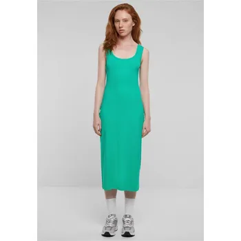 Dámské šaty Ladies Rib Top Dress - ferngreen XS