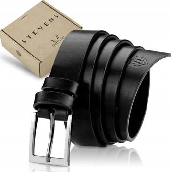 Opasek Stevens černý pásek - muž