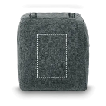 Kosmetická taška WAYNE. Kosmetická taška z materiálu 600D s vysokou hustotou Digitální Transfer (max. 13 barev, 40 x 60mm) 13 barev 1 Strana