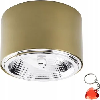 Bodové svítidlo Bodové kulatý svítidlo TK-Lighting žluté