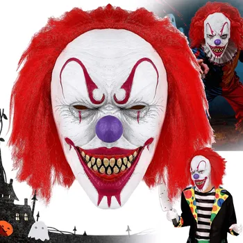 Pleťová maska Latexová maska na obličej - klaun