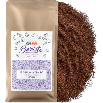 Káva MLETÁ KÁVA 500g Káva Čerstvě Pražená Lokální - Isabela Intenso x Kol-Pol