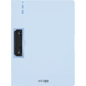 PODLOŽKA A4 S BOČNÍ SVORKOU MODRÁ STRIGO, STRIGO