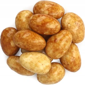 Mandle v bílé čokoládě s příchutí tiramisu 200 g