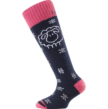 SJW dětské merino podkolenky - Černá 903 / (24-28) XXS / Černá