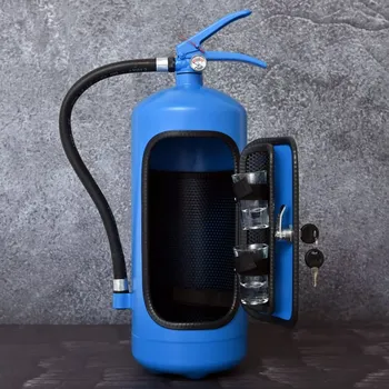 Víno Sablio Luxusní dárkový hasičák - prázdný - modrý