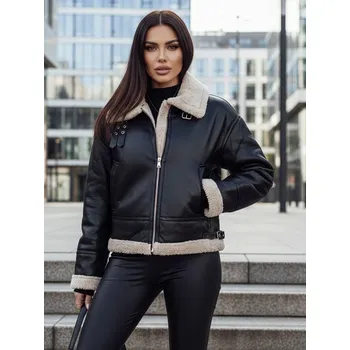 Dámská bunda SHEREB Dstreet TY4756z Barva: Černá, Velikost: S