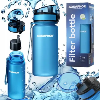 Láhev Filtrační láhev Aquaphor City 0,35 l, modrá