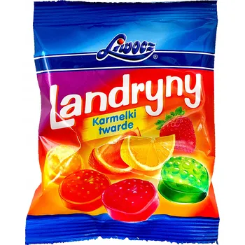 Bonbon Tvrdé ovocné Karamelky 80g Liwocz
