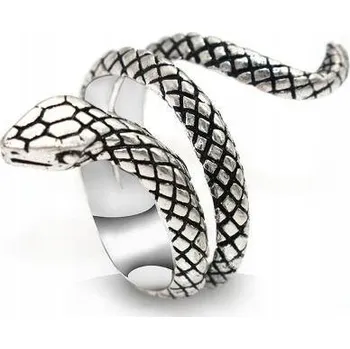 Prsten Prstýnek stříbrný dárek láska ruce zmijka