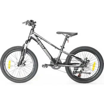 Dětské kolo Canull XC 221 černá/bílá 20"