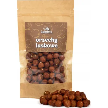 Sušená potravina Lískové ořechy loupané 500 g Bakamo