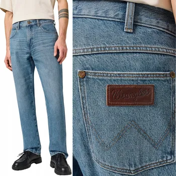 Pánské džíny Wrangler Frontier pánské džíny volného střihu velikost 34/34
