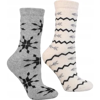 Pánské oblečení Teplé Ponožky Dlouhé vlněné Ponožky na chladné dny MORAJ 2 páry 38-41