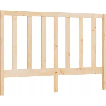 VidaXL Čelo postele, 166x4x100 cm, masivní dřevo