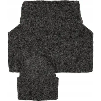 Čepice Szaleo sada: čepice a nákrčník (rolák) univerzální velikost šedá