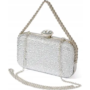 Kabelka MB Classic-Bag kabelka psaníčko syntetické stříbrné