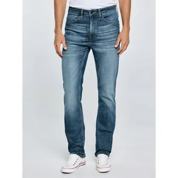 Pánské džíny BIG STAR PÁNSKÉ DŽÍNY SLIM FIT TMAVĚ MODRÉ TERRY VYSOKÝ PAS 329 W31 L30