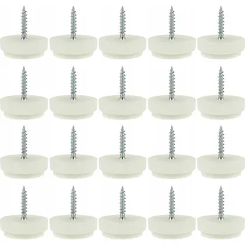 Prostěradlo PLSTĚNÉ PODLOŽKY FI 24, POD NÁBYTEK ZAŠROUBOVANÉ KLUZÁKY 20 KS SILNÉ