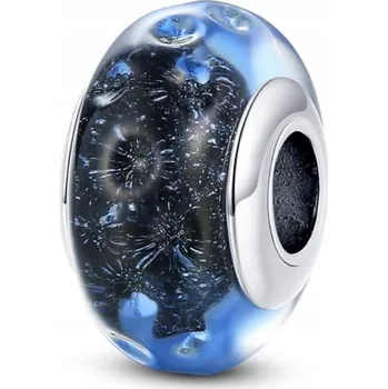 Přívěsek Přívěsek Murano modrý granát stříbro 925