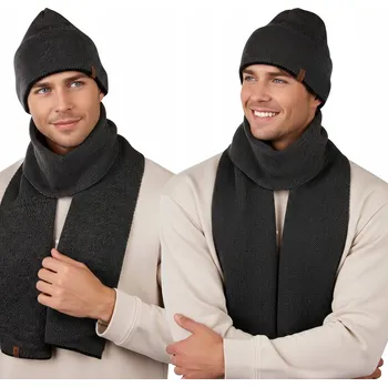 Čepice PÁNSKÁ ČEPICE , TEPLÁ, MÓDNÍ, Vyrobeno Polské 003-02