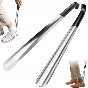 Pomůcka pro obuv a oblečení Klasická lžíce na boty, délka 42 cm