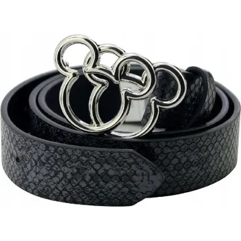 Opasek Dámský dětské Pásek myšák Mickey DISNEY Licencovaný 1X Černý 32 dolarů