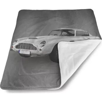 deka Sablio Deka pro miminko Aston Martin Tmavé pozadí - 80x100 cm