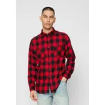 Checked Flanell Shirt - blk/red M