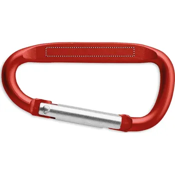 Jištění Hliníková karabina 30 SIDE 2, 3x30mm Tamponový tisk, 1 barva