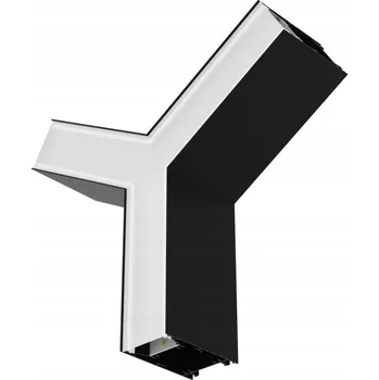 Spojka pro lineární svítidla 10.2W 1300lm CCT Tvar Y Černá Office Linear