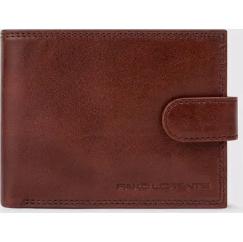 Peněženka Hnědá pánská kožená peněženka Pako Lorente One Size