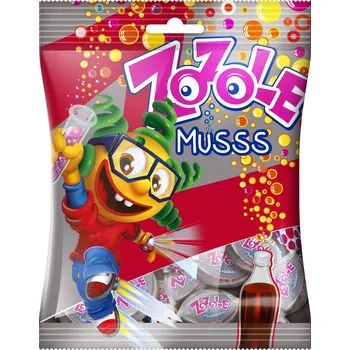 Bonbon Zozole Musss Bonbóny Karamelky s příchutí koly s perlivou náplní 75 g Mieszko 75 g