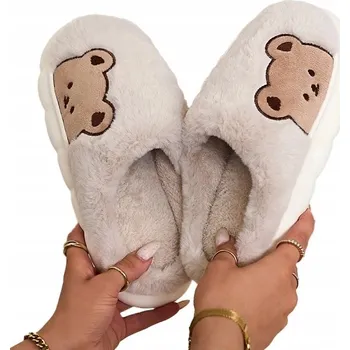 Dámské pantofle WS9028 SVĚTLE ŠEDÉ dámské PANTOFLE HETTRES velikost 39