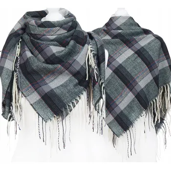 Šála Aleszale šála s kostkovaným vzorem - viskóza