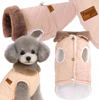 Obleček pro psa Bunda Fazoo růžová XXS