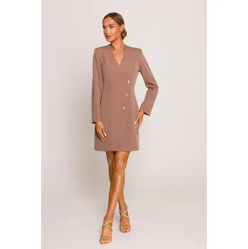 Dámské šaty MOE šaty do práce, elegantní, délka ke kolenům, velikost M