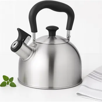 Rychlovarná konvice Tradiční ocelová Konvice Galicja 1,8 l šedá